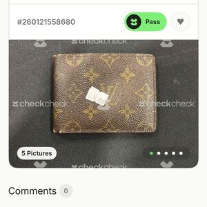 Louis Vuitton Monogram Canvas Wallet